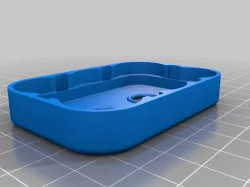 21700 Battery Pack Cap Holder 6 (holes closed)