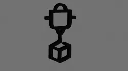 3D PRINT EXTRUDER KEYCHAIN