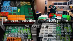 3D printed assortment boxes system