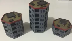 6mm Scale Residential Hexagonal Tower