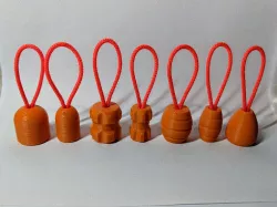 95 Paracord Zipper Pulls