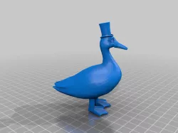 A very distinguished duck