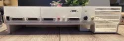 Amiga 1000 Backplate with HDMI and microSD Slot (for small printers)