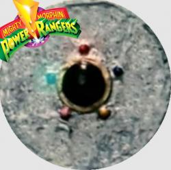 Badge of Darkness from MMPR Power Rangers