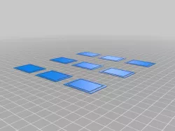 bed levelling 9 shapes