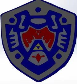bouclier de Link, dans Zelda Majora's Mask, de N64 (sheild)