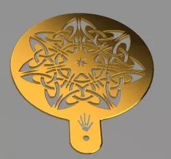 Bread / Cake Stencil - Celtic 13 Design