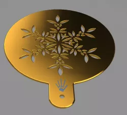 Bread Stencil - Snowflake 2 Design