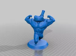 Buff Fred the frog