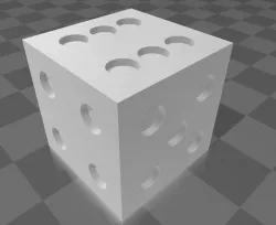 Calibration Cube Dice