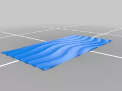 Cartoon Wave Texture