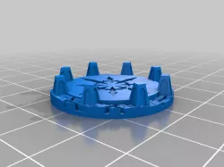 Chaotic summoned demon base topper