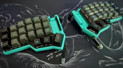 Corne v3 Low Pro Case/Tray w/ Optional Tenting. Now with UNDERGLOW!