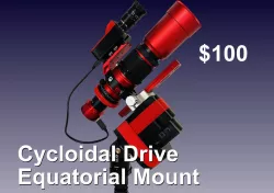 Cycloidal Drive Equatorial Mount
