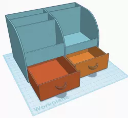 Desk Organiser with Drawers
