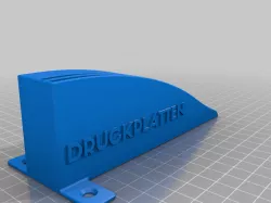 Druckplattenhalter