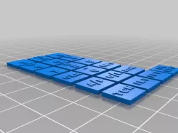 F18 UFC push button tops