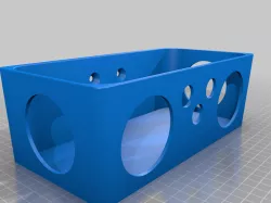 Filament Spool Holder (Roller) with Container