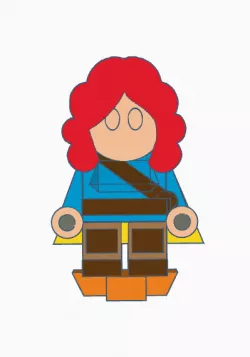 Flatminis Continued Female Dwarf Light Armor