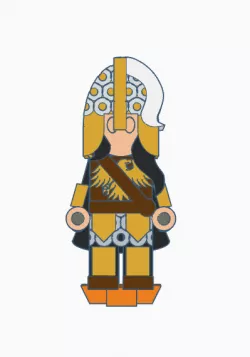 Flatminis Continued - Madmartigan Human Swordsman