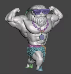 Fred The Frog But He's Manly Unga Bunga Deal With It (aka. HAM Fred)