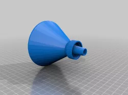 Funnel for PET/glas bottles - PCO1881 thread - Trichter für PET/Glasflaschen PCO1881-Gewinde