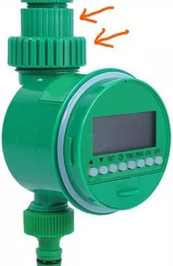 garden water timer adapter