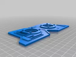 Ghostbusters Ectogoggles Internal Plate - Fixed for printing
