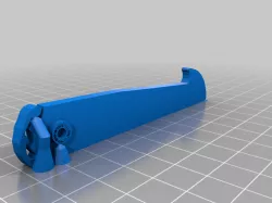 Golf III glove box hinge hooks support