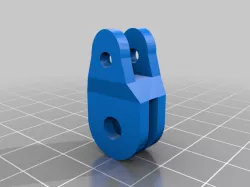 Gopro Bones to Standard Gopro Mount Adapter