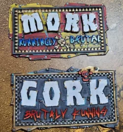 Gork & Mork Plaques