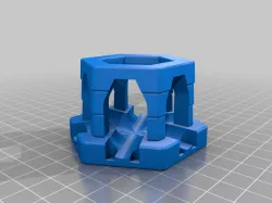 Gravitrax plate and spacer combo height remix