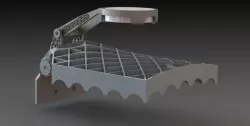 Grid Fin Lamp