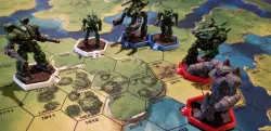 Hex base team markers for games like Battletech