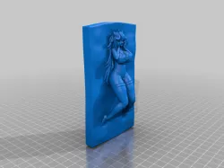 Hex maniac from pokemon (SWF/NSWF) 3D printable action figure