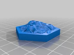 Hex tree base HeroScape