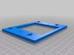 Honeywell ADT 6272 alarm keypad wall mounting plate