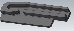 Horse Trailer drop down bar guide bracket