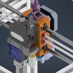 HyperCube Evolution Ultimate Direct Drive Upgrade (BLTouch + BMG extruder)
