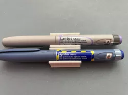 Insulin pen holder