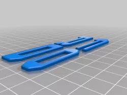 JB - Ford Text Logo - Ranger Grill Letters