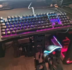 Keyboard holder for Virpil desk mount