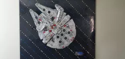 LEGO UCS Millennium Falcon 75192 VESA Wall Mount with 3D printed adapter