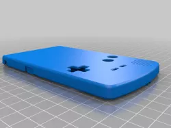 Lensless Gameboy Color front shell