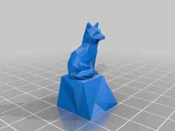 Low Poly Fox Keycap