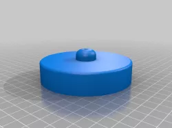 Make up mirror holder with a magnet