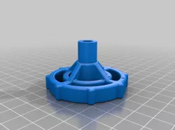 MGF Heater Control Knob - Steam Valve Inspired