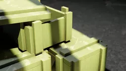 Military wooden boxes