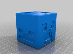 Minecraft Overworld Mobs Cube