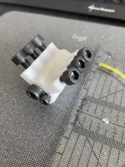 Miniature V6 Engine With Screws